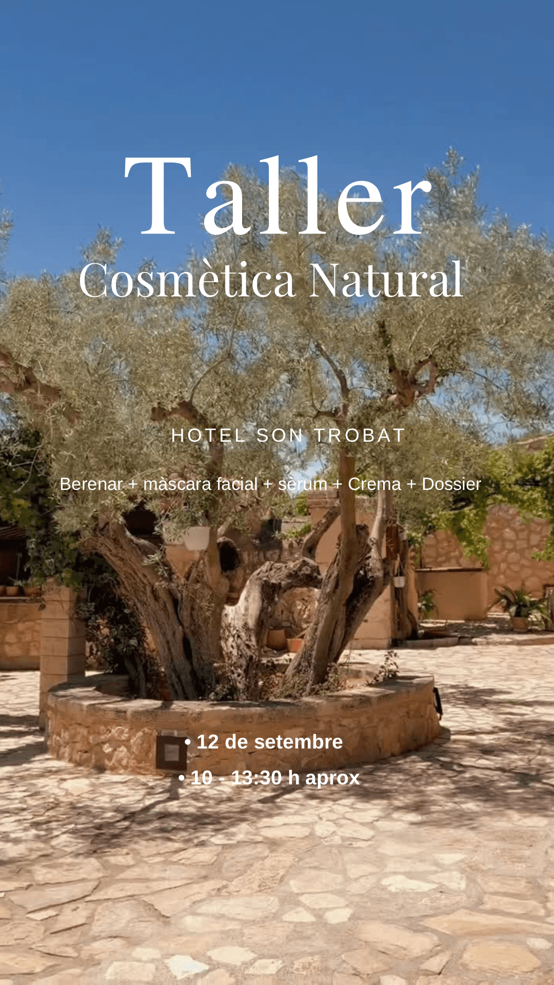 Taller de Cosmètica Natural • 12 de septiembre