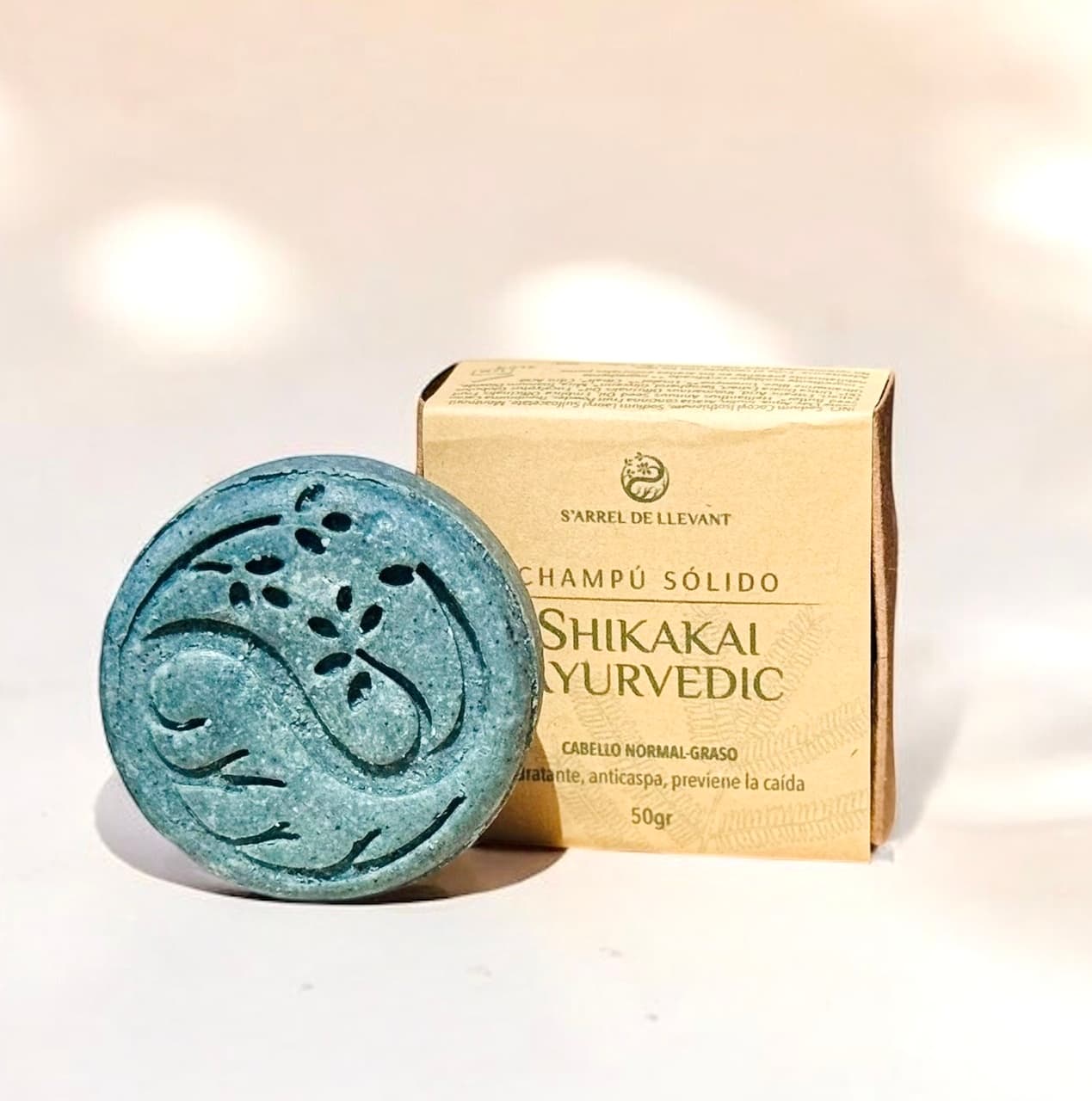 Champú sólido Shikakai Ayurvedico Mallorca 1